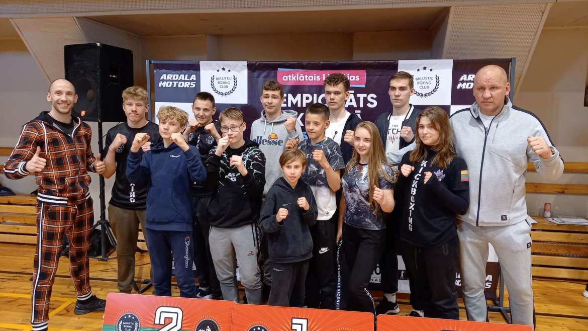 Lietuvos sportininkai dalyvavo atvirajame Liepojos kikbokso WAKO čempionate