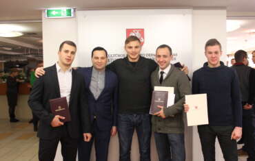 LKF sportininkai buvo apdovanoti Kūno kultūros ir sporto departamente prie Lietuvos Respublikos Vyriausybės
