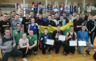 Sėkmingas Lietuvos komandos pasirodymas Atvirame Latvijos kikbokso čempionate
