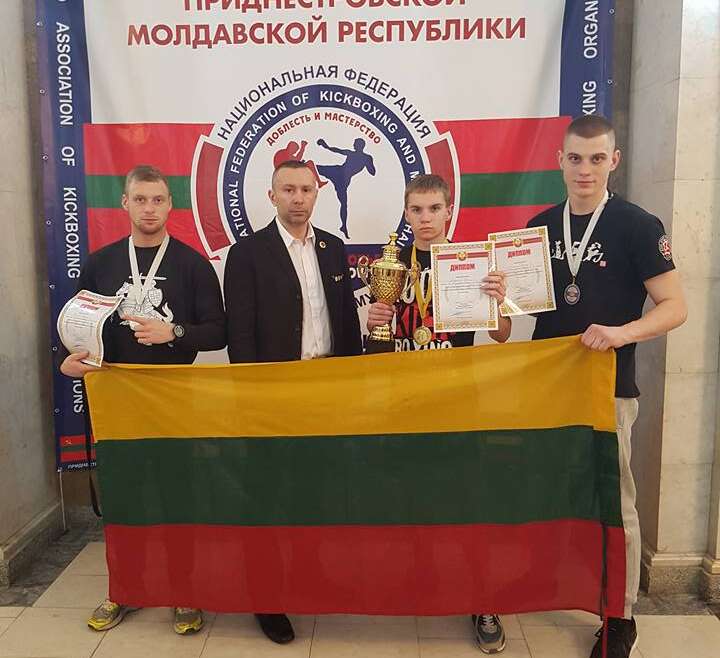 Moldovos kikbokso čempionate Modestas Grigas tapo techniškiausiu čempionato kovotoju